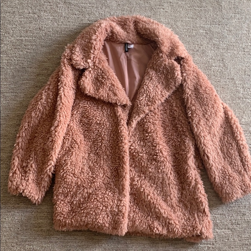 Pink Fluffy Jacket